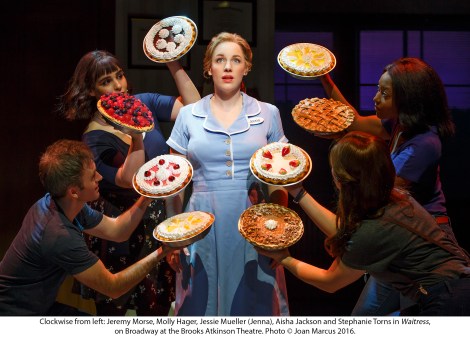 Waitress MUSICALORIGINAL BROOKS ATKINSON THEATRE 256 W. 47TH ST.