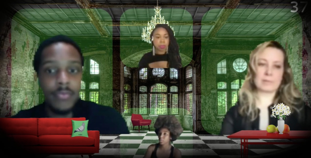 clockwise from top-Toccarra Cash, Jennifer Mudge, Naomi Lorrain & Jared McNeill